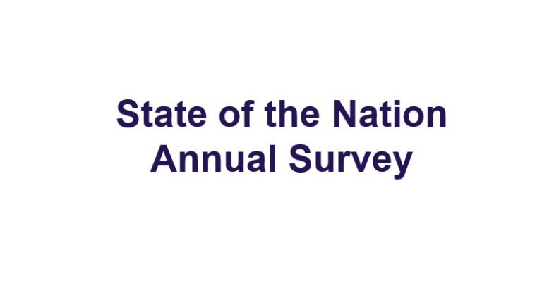The Annual State of the Nation Survey